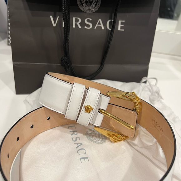 Versace white belt - Picture 3 of 6